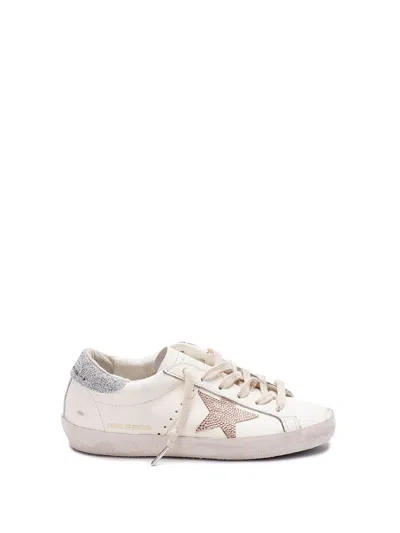 Golden Goose `super-star` Sneakers In White