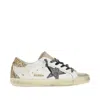 Golden Goose Leather Super-star Sneakers In White