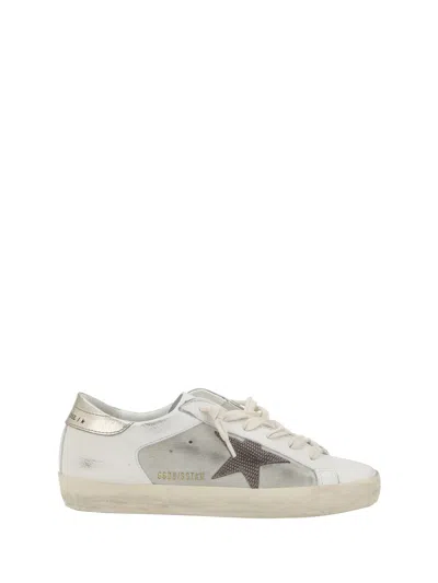 Golden Goose Super Star Sneakers In White/oth