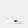 Golden Goose Men's Super Star Sneakers In White