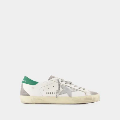 Golden Goose Super-star Sneakers In White