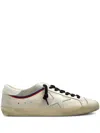 Golden Goose Multicolor Leather Super Star Sneakers In White