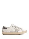Golden Goose Panelled Sneakers With Signature Star Patch And Distressed Effect