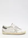 Golden Goose Panelled Sneakers With Signature Star Patch And Distressed Effect In Neutral