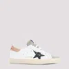 Golden Goose White Leather Low-top Sneakers With Contrasting Accents In White