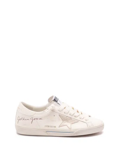 Golden Goose `super-star` Sneakers In White