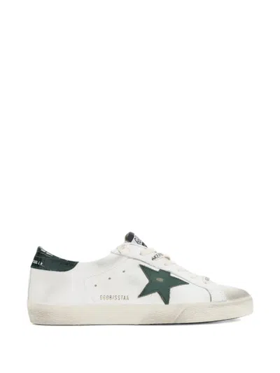 GOLDEN GOOSE SUPER-STAR LACE-UP SNEAKERS