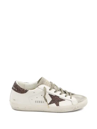 Golden Goose Deluxe Brand Women Super Star Leather Sneakers In Neutral