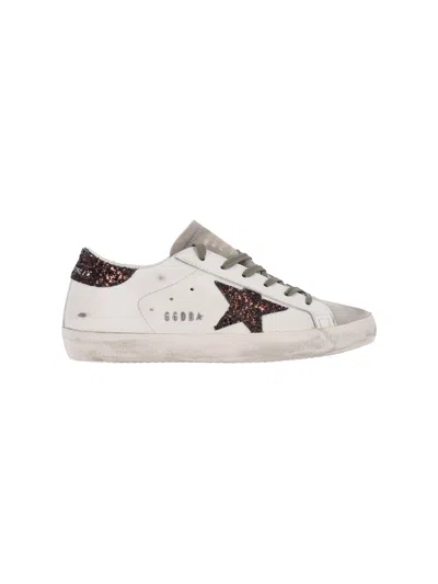 Golden Goose Deluxe Brand Women Super Star Leather Sneakers In Neutral