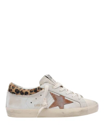 Golden Goose Super-star Sneakers In White