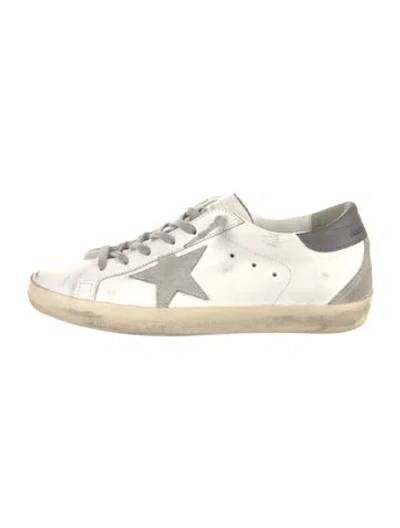 Pre-owned Golden Goose Super Star Sneakers In White