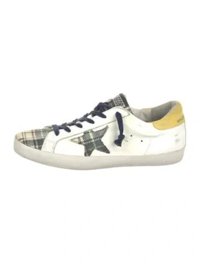 Pre-owned Golden Goose Super Star Sneakers In White
