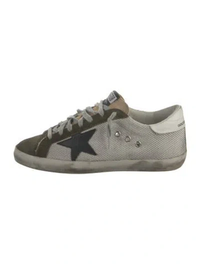 Pre-owned Golden Goose Super Star Sneakers In White