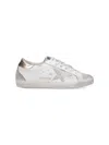 Golden Goose Leather Super Star Sneakers In White