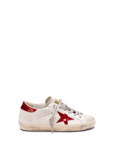 Golden Goose `super Star` Sneakers In White