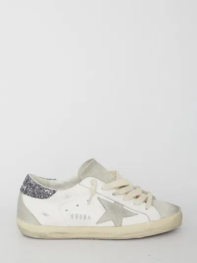 Golden Goose Super-star Low-top Sneakers In White