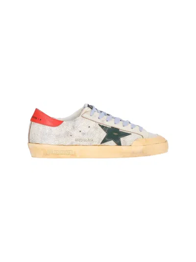 Golden Goose Super-star Sneakers In White