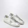 Golden Goose Super Star Sneakers White/ivory/silver Women In Silver