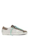 Golden Goose Super-star Sneakers With Suede In White
