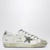 Golden Goose Super-star Sneakers With Zebra Pony Hair Star