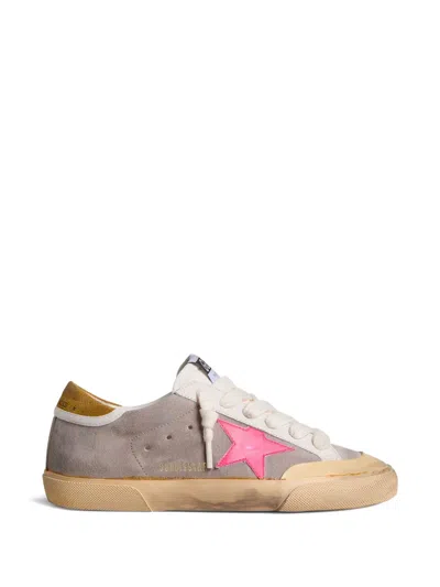 Golden Goose Deluxe Brand Women Super Star Penstar With Half Fox Suede Sneakers In Multi