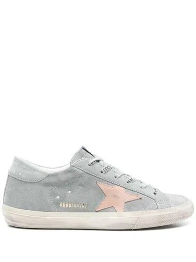GOLDEN GOOSE GOLDEN GOOSE SUPER STAR SUEDE UPPER AND HEEL LEATHER STAR