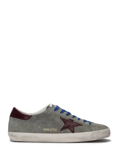 Golden Goose Super-star Suede Upper And Toe Leather Star And He