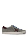 Golden Goose Super-star Suede Upper And Toe Leather Star And He