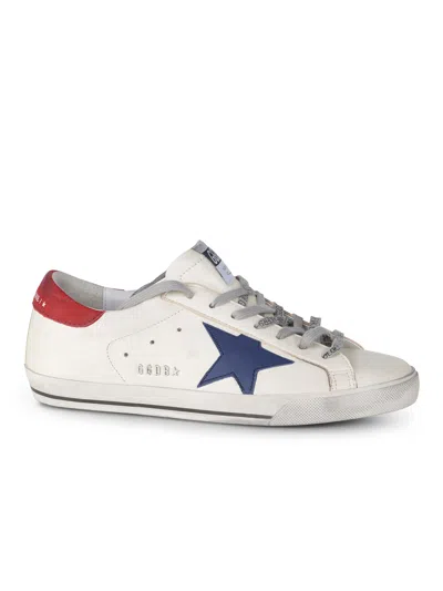 Golden Goose Superstar Multicolor Low Top Sneakers With Logo Patch On The Tongue And Contrasting Heel With Logo L In Animal Print