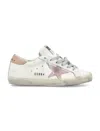 Golden Goose Super-star In White Pink