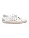 Golden Goose White Super Star Classic Sneakers In White