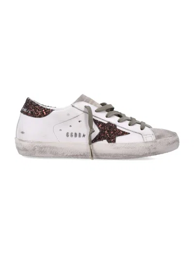 Golden Goose Deluxe Brand Women Super Star Leather Sneakers In Neutral