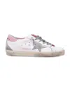 Golden Goose Multicolor Leather Super Star Classic Sneakers In Animal Print
