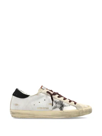 Golden Goose Super-star Animal-print Sneakers In Neutral