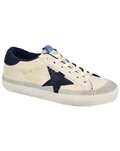 Pre-owned Golden Goose Superstar Canvas & Suede Sneaker Women's White 36