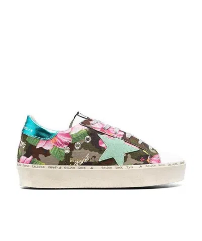 Golden Goose Superstar Canvas Sneakers In White