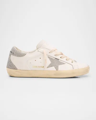 Golden Goose Superstar Crystal Leather Low-top Sneakers In Multi