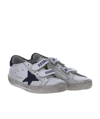 Golden Goose Superstar Distressed Detail Sneakers In Gray