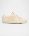 Golden Goose Superstar Embroidered Cotton Low-top Sneakers
