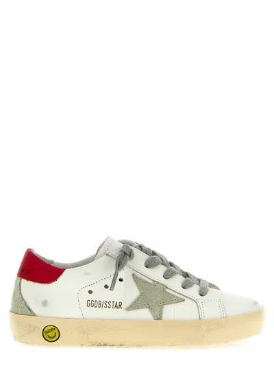 Golden Goose Kids' Superstar Lace-up Sneakers In Multi