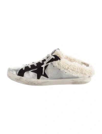 Pre-owned Golden Goose Superstar Leather Espadrilles