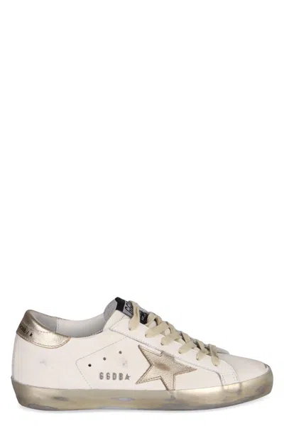 Golden Goose Superstar Leather Low-top Sneakers In White