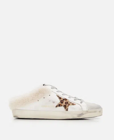 GOLDEN GOOSE SUPERSTAR LEATHER SABOT