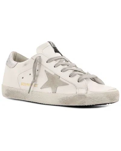Golden Goose Superstar Leather Sneaker In Neutral