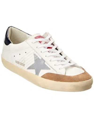 Pre-owned Golden Goose Superstar Leather Sneaker Men's In White