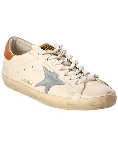 Golden Goose Superstar Leather Sneaker In Neutral