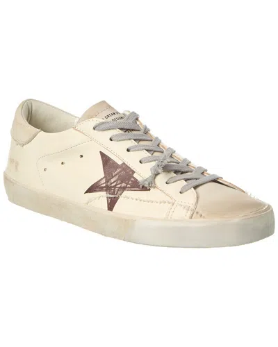 Golden Goose Superstar Leather Sneaker In White