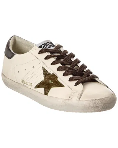 Golden Goose Superstar Leather Sneaker In White