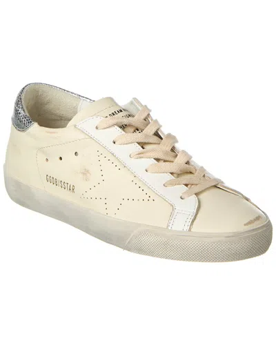 Golden Goose Superstar Leather Sneaker In White