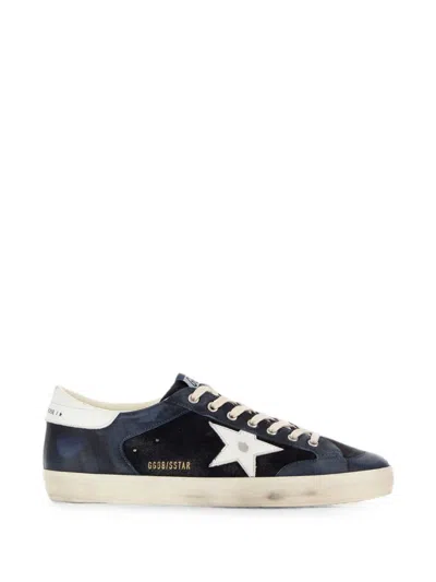 Golden Goose Super-star Leather Sneakers In Multi